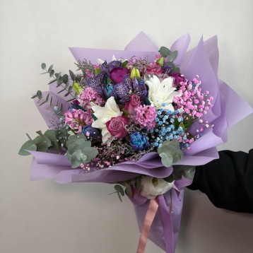 Lililora Şakayık Deluxe Buket