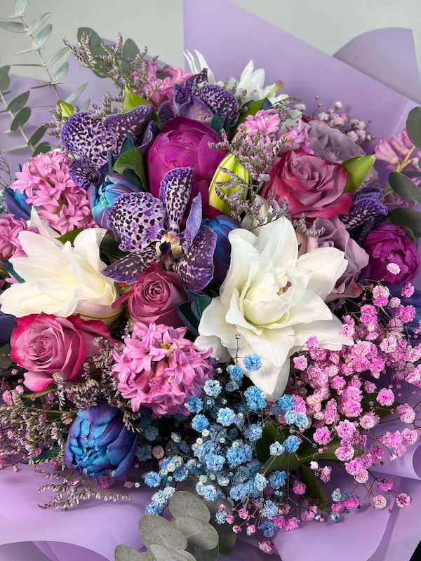 Lililora Şakayık Deluxe Buket