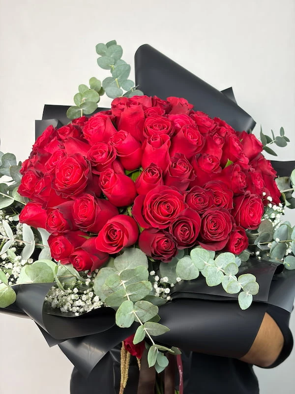 Redera Deluxe Kırmızı Gül Buketi