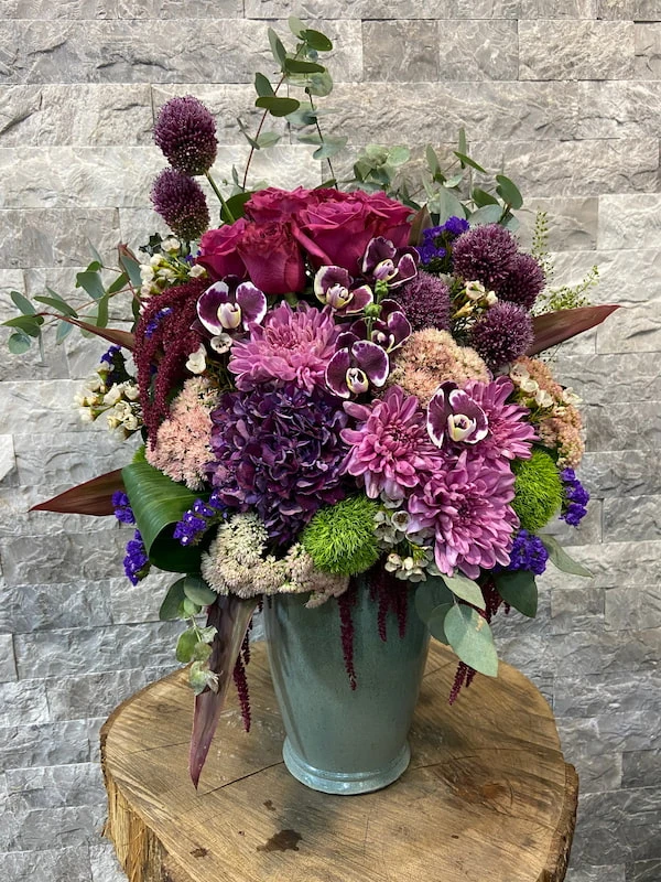 Clara Seramik Vazoda Pembe Aranjman