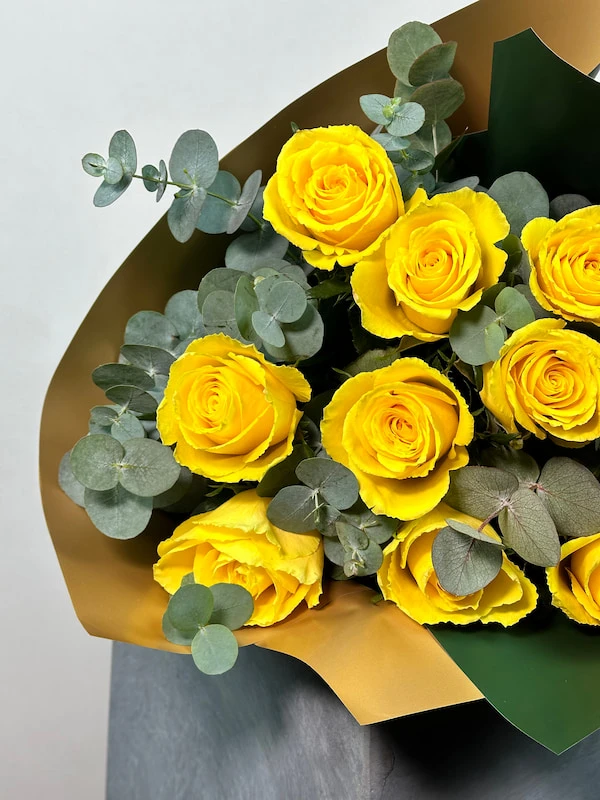 Jasia 11 Sarı Gül Buketi